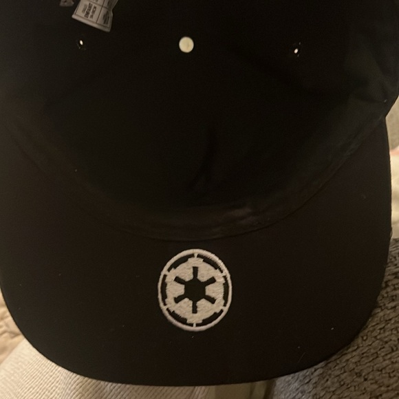 Disney Parks Star Wars Embroidered Darth Vader Black Baseball Cap Youth Size Hat - Picture 3 of 4